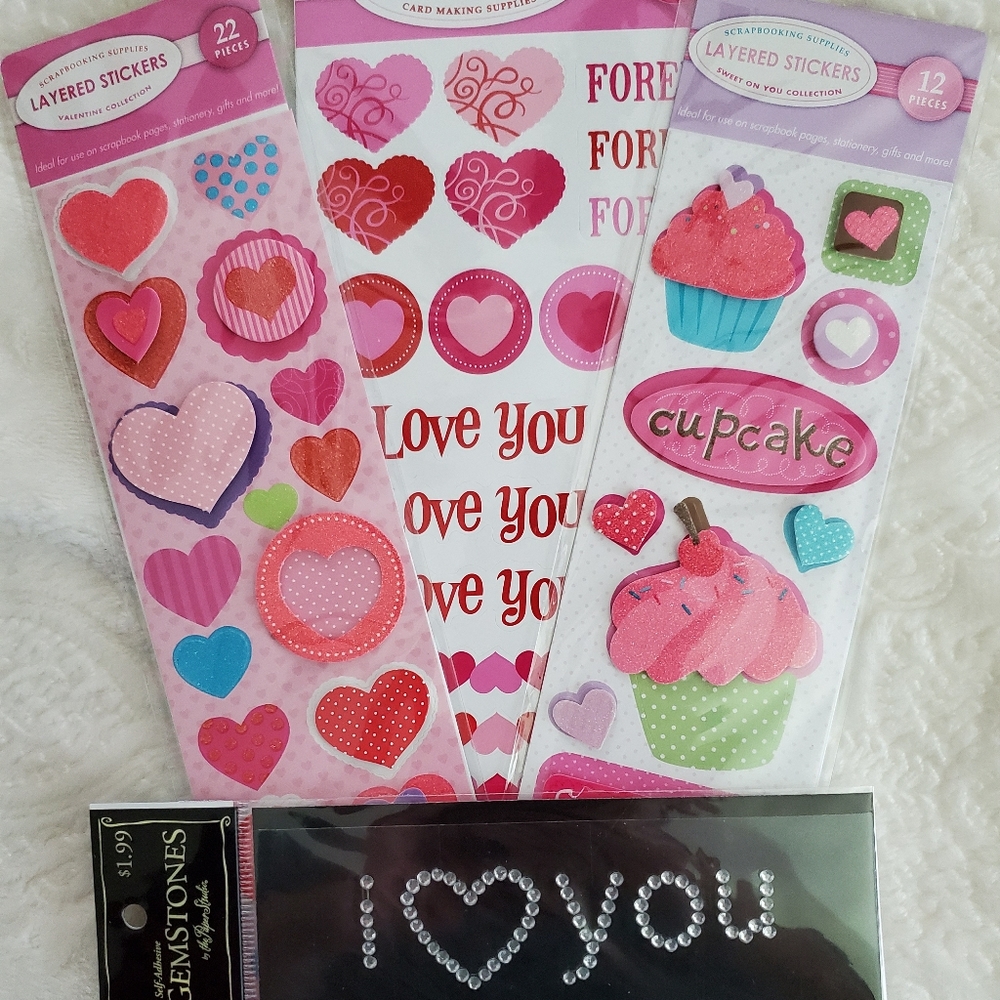 Love Scrapbooking Stickers